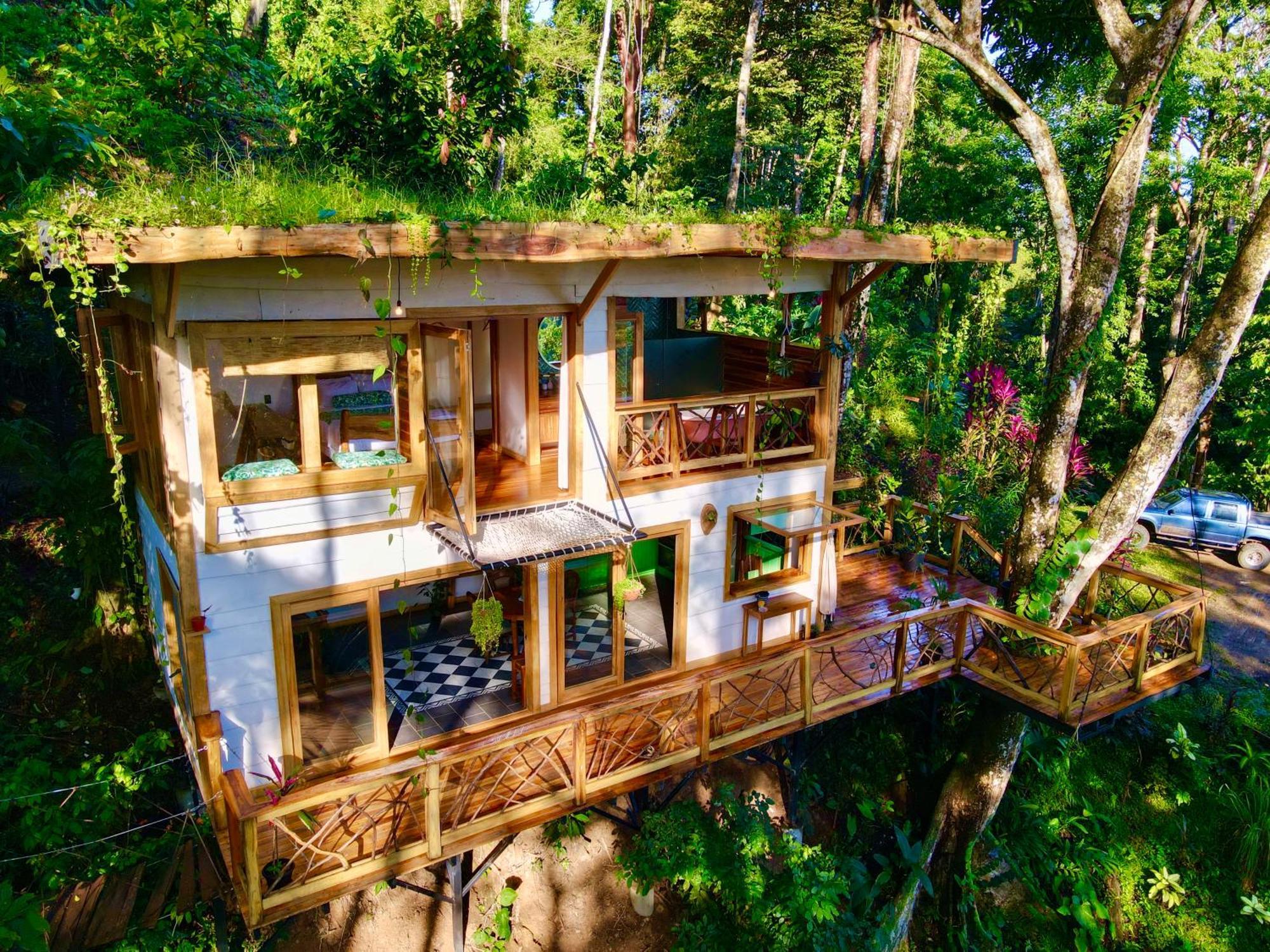 Jungle Spirit Treehouse Villa กาอุยตา ภายนอก รูปภาพ