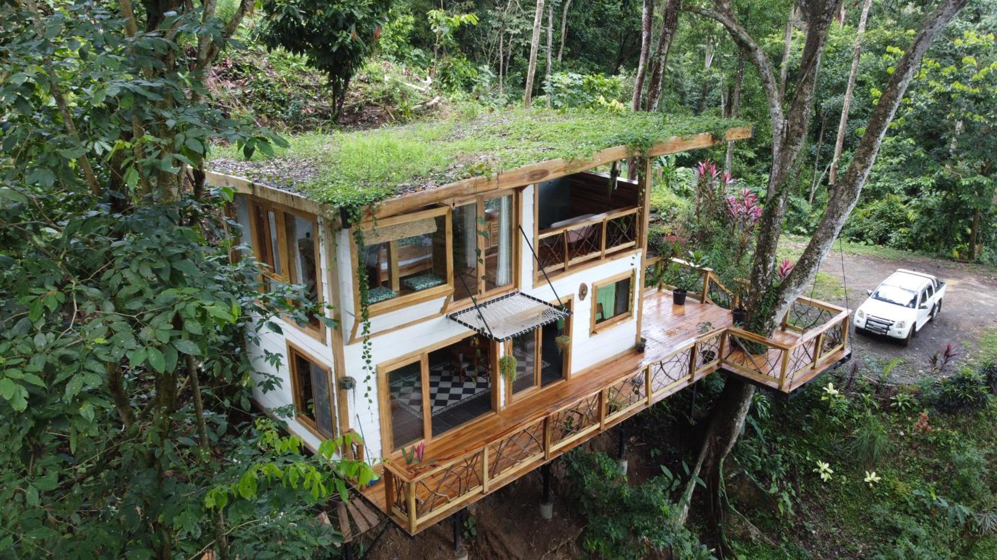 Jungle Spirit Treehouse Villa กาอุยตา ภายนอก รูปภาพ